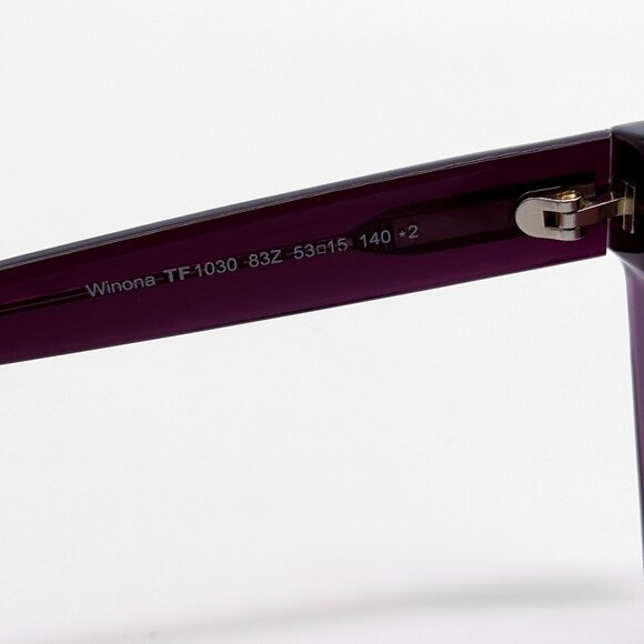 NEW TOM FORD TF1030 83Z BLACK/VIOLET FT1030/S 83Z WOMEN SUNGLASSES TOM FORD - Picture 8 of 10